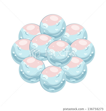 Illustration of bubble Illustration of bubble 136738273