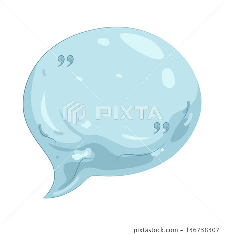 Illustration of quote bubble Illustration of quote bubble 136738307