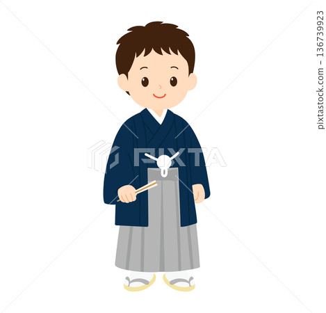 有hakama外形的男孩 136739923