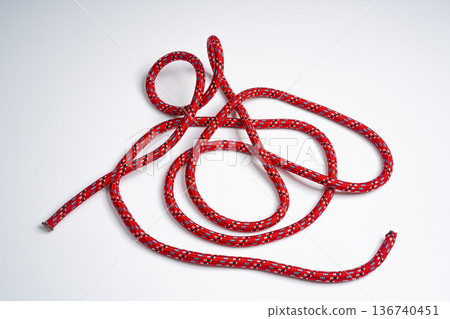 a red rope a red rope 136740451