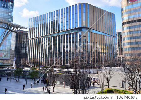 Hakata Connected Hakata Station Redevelopment Building Nishi-Nippon City Bank New Head Office 136740675