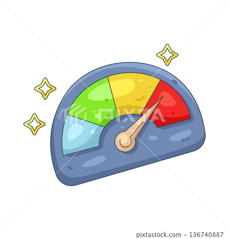 Illustration of gauge  136740887