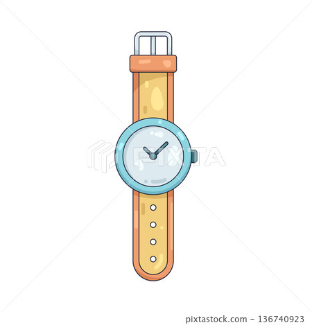 Illustration of watch Illustration of watch 136740923