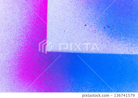背景塗有紅色和藍色噴漆 背景塗有紅色和藍色噴漆 136741579