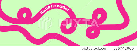 Abstract Fluid Line Background with Bold Curved Ribbon Shapes Modern Graphic Design EPS Vector Template Abstract Fluid Line Background with Bold Curved Ribbon Shapes Modern Graphic Design EPS Vector Template 136742060