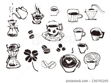 各種咖啡 136742205