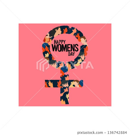 happy womens day happy international womens day free vector illustration happy womens day happy international womens day free vector illustration 136742884