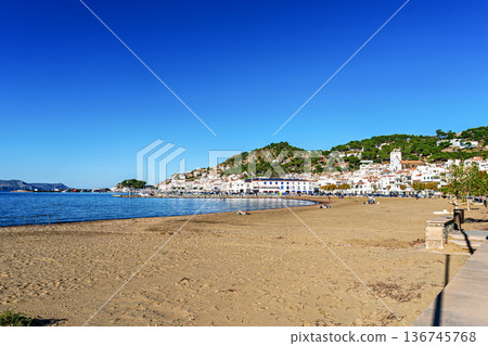 Port de la Selva is a charming fishing village in Catalonia, Spa Port de la Selva is a charming fishing village in Catalonia, Spa 136745768
