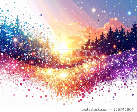 閃光效果 136745804