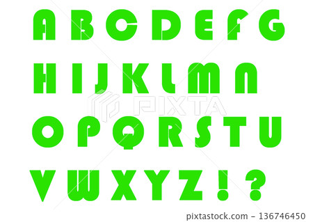字母 4 大寫 黃綠色 字母 4 大寫 黃綠色 136746450