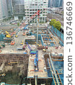 Construction site scenery 136746669