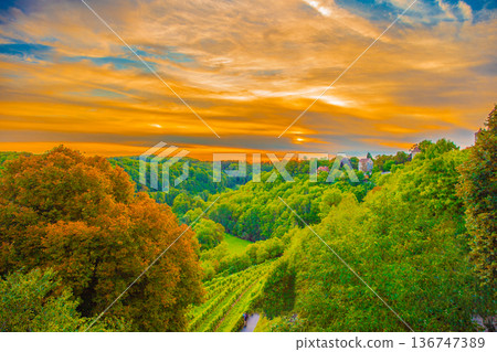 Rothenburg countryside 136747389