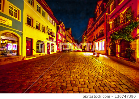 Colorful cityscape 136747390