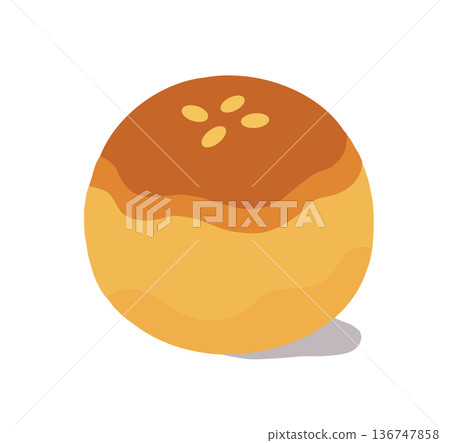 Mid-Autumn Festival moon cake 136747858