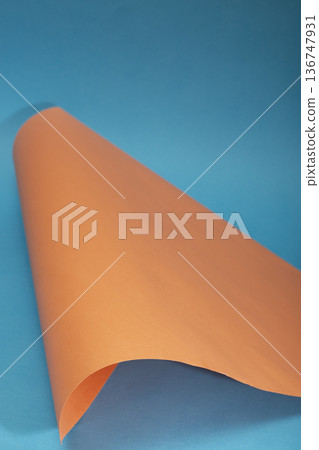 Abstract background of sheets of colored paper, for decoration, for text design, for template Abstract background of sheets of colored paper, for decoration, for text design, for template 136747931