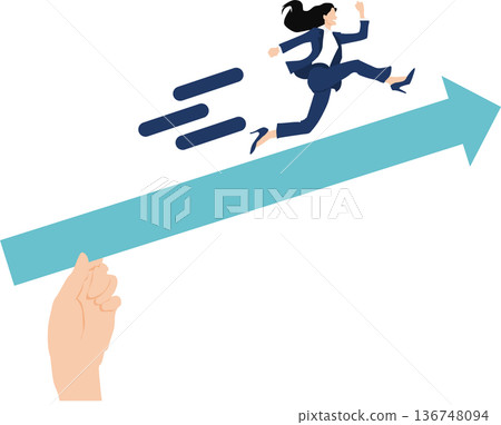 Illustration of a roadmap to achieving your goals Illustration of a roadmap to achieving your goals 136748094