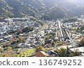 Yugawara - View of the Shinkansen and conventional railway tracks 136749252