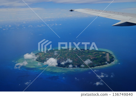 Tarama Island in Okinawa in summer Tarama Island in Okinawa in summer 136749840