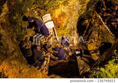 [Niigata Prefecture_Sado Gold Mine] Edo Gold Mine Picture Scroll Course - Sodayu Pit 136749853