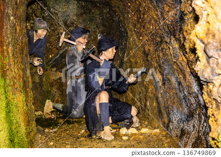 [Niigata Prefecture_Sado Gold Mine] Edo Gold Mine Picture Scroll Course - Sodayu Pit 136749869