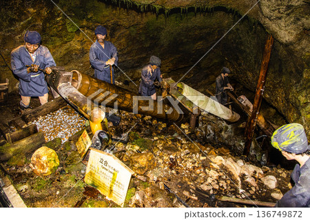 [Niigata Prefecture_Sado Gold Mine] Edo Gold Mine Picture Scroll Course - Sodayu Pit 136749872