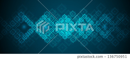 Ukrainian moderm technology background for science and business theme Ukrainian moderm technology background for science and business theme 136750951