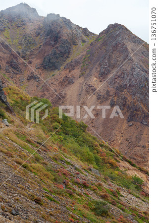 Chausu-dake seen from the ridge of Asahi-dake Chausu-dake seen from the ridge of Asahi-dake 136751070