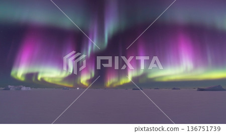 南極光影像 136751739