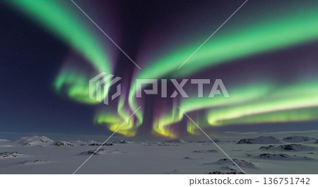 南極光影像 136751742