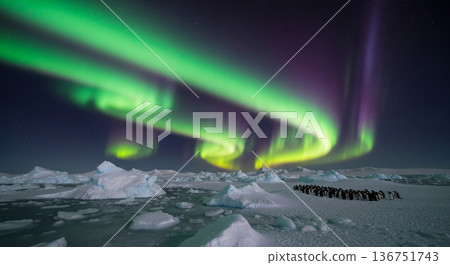 南極光影像 136751743