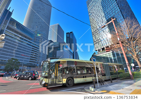 Aichi Prefecture: SRT, a new road transit system that runs through Nagoya Station in Nagoya City 136753834