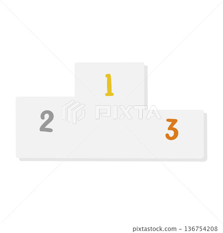 Podium illustration 136754208