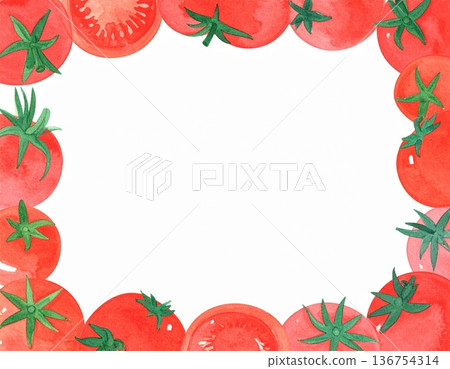 新鮮番茄框架材料 136754314