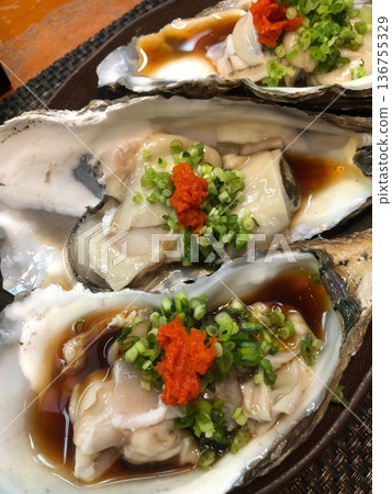 美味優質的生蠔 美味優質的生蠔 136755329