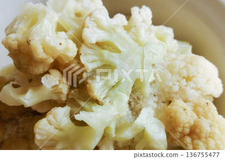 The frozen green broccoli. The frozen green broccoli. 136755477