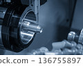 High Precision Parts Manufacturing by Multi-Tasking CNC Lathe 136755897