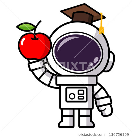 astronaut, graduation cap, student, space, cute, cartoon, education, learning, teacher, book, reading, apple, pointer stick, diploma, space suit, school, academic, success, astronaut, graduation cap, student, space, cute, cartoon, education, learning, teacher, book, reading, apple, pointer stick, diploma, space suit, school, academic, success, 136756399