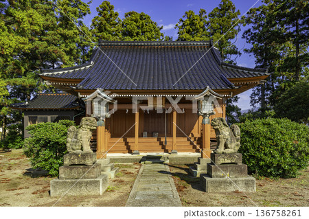 山形縣坂田市海田城鬼繩神社坂田 136758261