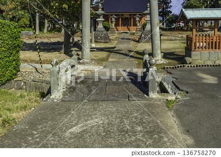 Sakata, Shirowa Shrine, Shinkyo Bridge, Sakata City, Yamagata Prefecture Sakata, Shirowa Shrine, Shinkyo Bridge, Sakata City, Yamagata Prefecture 136758270