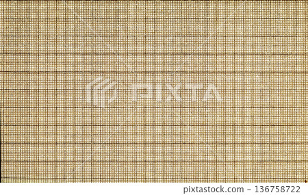 Vintage Graph Paper Grid Texture Old Yellowed Notebook Squared Pattern Retro Background Photo Vintage Graph Paper Grid Texture Old Yellowed Notebook Squared Pattern Retro Background Photo 136758722