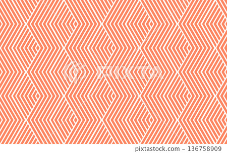Abstract geometric pattern with stripes, lines. Seamless vector background. White and pink ornament. Simple lattice graphic design Abstract geometric pattern with stripes, lines. Seamless vector background. White and pink ornament. Simple lattice graphic design 136758909