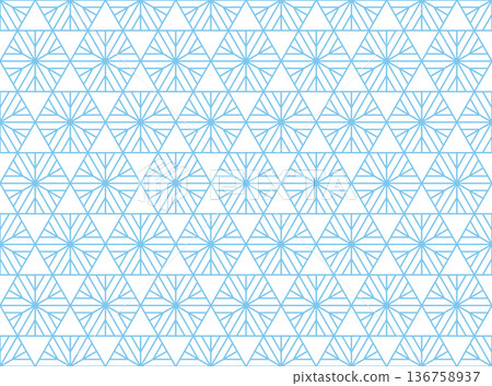 The geometric pattern with lines. Seamless vector background. White and blue texture. Graphic modern pattern. Simple lattice graphic design The geometric pattern with lines. Seamless vector background. White and blue texture. Graphic modern pattern. Simple lattice graphic design 136758937