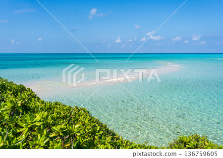 Miyakojima City Phantom Beach 136759605