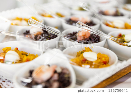 Seafood snacks 136759641