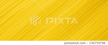 Bright yellow acrylic paint texture art background with diagonal brush strokes and flowing abstract lines Bright yellow acrylic paint texture art background with diagonal brush strokes and flowing abstract lines 136759796
