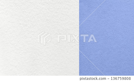 White paper texture two color background with light blue vertical split and copy space for template, banner, presentation White paper texture two color background with light blue vertical split and copy space for template, banner, presentation 136759808