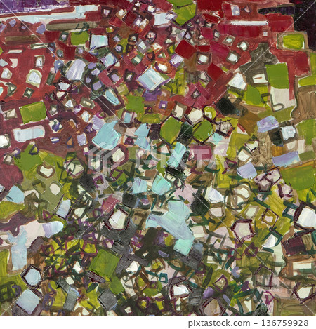 abstraction, oil painting, simple art 136759928