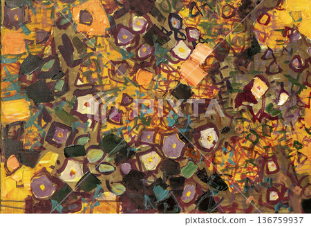 abstraction, oil painting, simple art 136759937