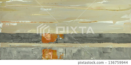 abstraction, oil painting, simple art 136759944