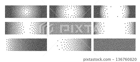 Pixel textured background, square dot fade pattern Pixel textured background, square dot fade pattern 136760820